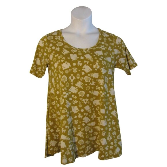 LuLaRoe XS Disney Snow White Princess Perfect Tee Stretch - Picture 1 of 3